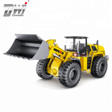DWI Dowellin construction vehicle metal rc bulldozer rc huina 583 with 10 channel